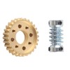Worm Speed Reducer 28:1 Reduction Ratio Motor Internal Drive Accessories