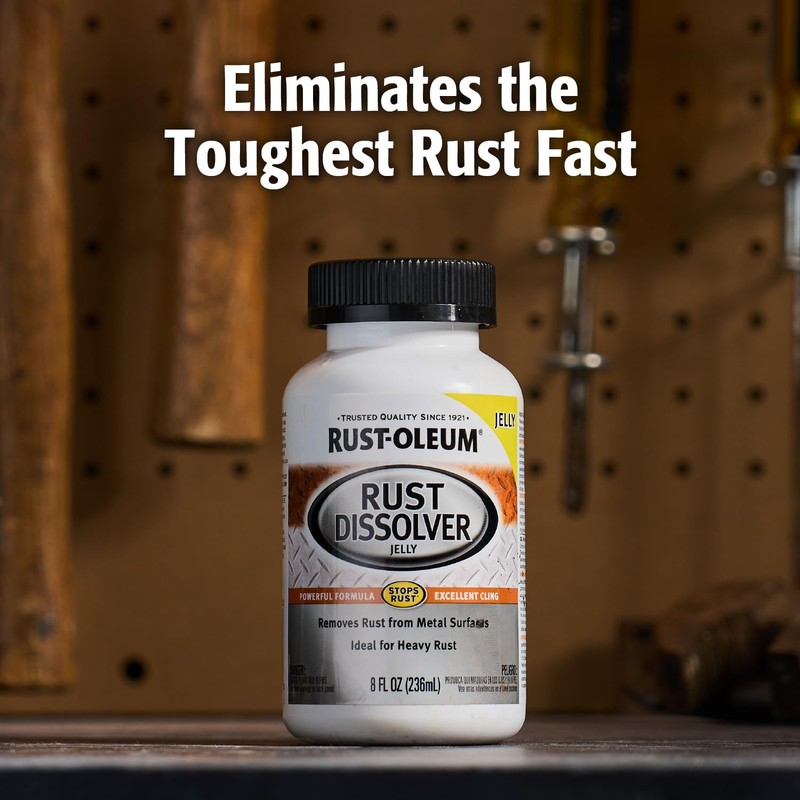 Rust-Oleum Rust Dissolver Jelly | Heavy-Duty Corrosion Remover for Metal