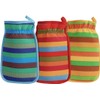 Guantes Exfoliantes Ducha Doble Cara Yardenfun 3 Piezas – Spa