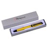 Platignum Studio Ball Point Pen in Yellow with Blue Ink