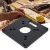 Router Table Insert Plate Aluminium Alloy CNC Trimmer Woodworking Engraving