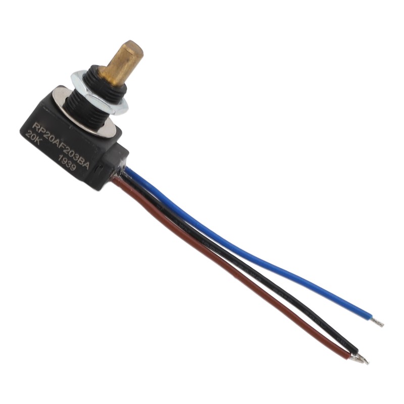Linear Taper Adjustable Resistor IP65 Waterproof 0.25W Rated Power 320°