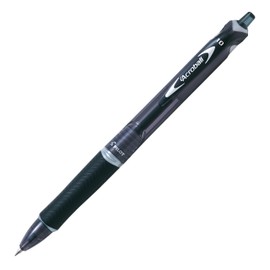 Pilot Acroball Clip-On Retractable Ballpoint Fine Pen, Black (Clip-on Retractable Ballpoint Pen, Black, Fine, Medium)