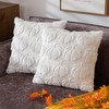 COSIBONO Pumpkin Fall Decorative Throw Pillow Covers 18"x18", Set of