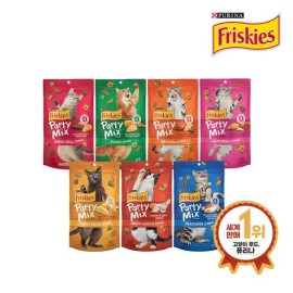 프리스키 Party Mix 60g 7 Flavors 7 Packs + Original 60g Gift