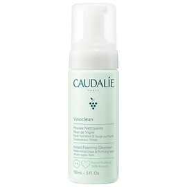 Caudalie Vinoclean Espuma Facial Limpiadora, Limpiador Diario que Limpia, Suaviza y Reduce las Rojeces - 150 mL