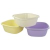 EudokkyNA 3-pack Plastic Wash Basin, 8 Quart Washing Up Bowl