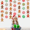 Christmas Gingerbread Theme Decorations Gingerbread Garlands 8PCS Xmas Party Decorations