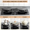 Tujoe 3 Pcs Heat Diffuser Set of 7.8/9.5/11''Round Induction Plate,