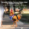 Yesito Chicken Harness Hen Size with 6ft Matching Leash –