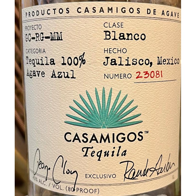 Casamigos Tequila Bottle Candle - Style: Blanco Label
