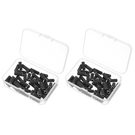 HARFINGTON 100pcs Small Sanding Bands for Nail Drill, 240# Grit Sanding Band, Mini Drill Bits Nail Tech File for Acrylic Gel Nail Shaping Polishing,Black