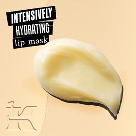 Kiehl's Buttermask For Lips, Hydrating Overnight Lip Mask, Nourishes & Restores Dry Lips, Intense Hydration, with Coconut Oil & Wild Mango Butter, Paraben-free, Fragrance-free - 0.35 fl oz