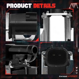 MAYASAF 911-331 Vapor Canister Purge Solenoid Valve fits for Nissan Cube 2009-2014, NV200 2013-2018, Sentra 2007-2012, Tiida 2010-2012, Versa Note 2014, Versa 2007-2014