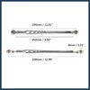 INFINAUTO Silver Tone Motorbike Motorcycle Shift Linkage Lever Gear Shifter
