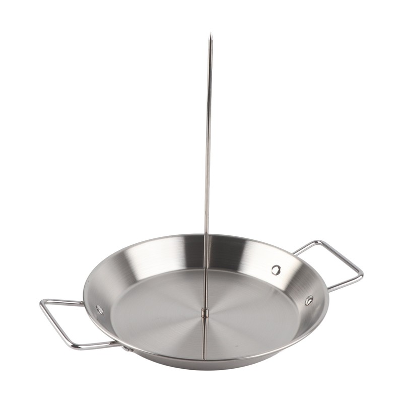 Vertical Skewer for Grill Brazilian Vertical Spit Stand Stainless Steel