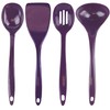 Reston Lloyd Utensil Set, Plum, 4-Pack