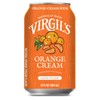 Virgil's Handcrafted Orange Cream Soda - Zesty Bold Flavor -
