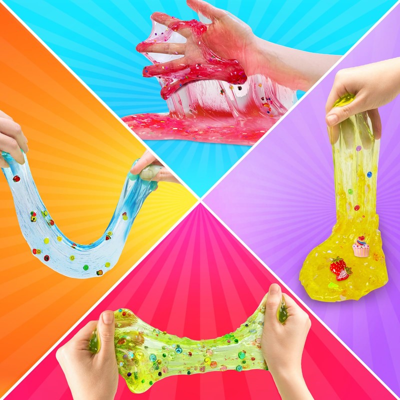 35 Cups DIY Slime Kit, Slime Making Kit for Girls,