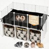 MEEXPAWS Guinea Pig Cages Small Animal Playpen Large 42" L