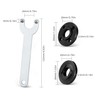 11 Piece Set Grinder Flange Angle Wrench, Metal Spanner Lock