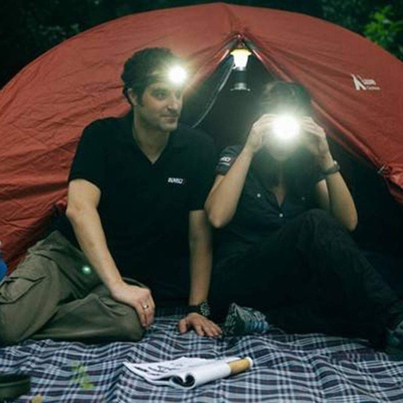 LED Headlamp 395nm UV Blacklight and White Light Spot Scorpions