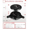 IFOOTAGE Quick Release System Seastar Q1S, Plate, 1/4" 3/8" Quick