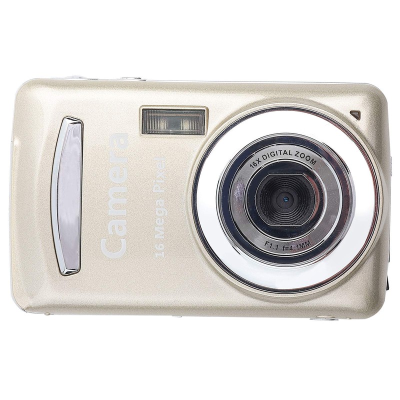 Digital Camera, 2.4" Large Screen, 16MP, 720P, 30FPS, 16X Zoom,
