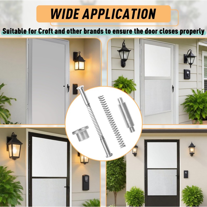 4PC K5131 Storm Door Hinge Pin Kit for Croft and