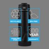 EcoVessel PERK Vacuum Insulated Stainless Steel Coffee & Tea Travel