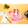 CUTPOPUP Cute Kiss Couple, Valentines Day Card Pop Up, Anniversary
