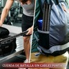 Cuerda de batalla inalámbrica (2 Pcs) cuerdas de entrenamiento portátiles
