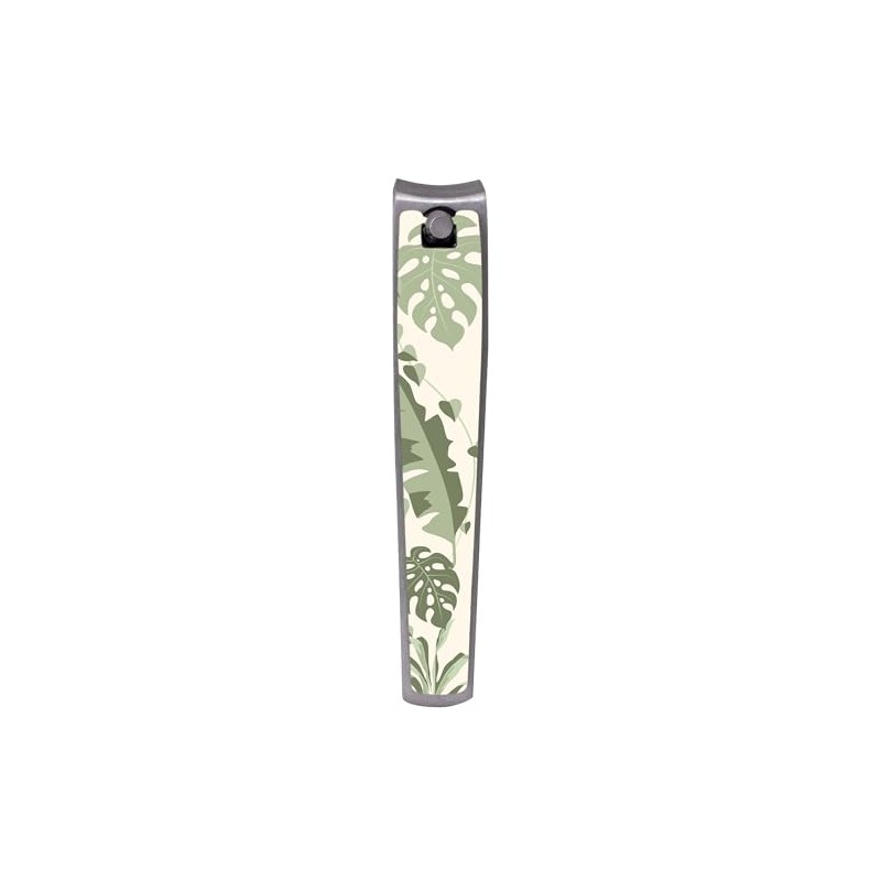PLIC BEAUTY Nail Clippers Pedicure Ferns - Natural Design -
