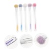 Baluue 5sets Elegant Eyelash Applicator Brush Set for Mascara Lash