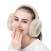 Kedofe Ear Muffs for Winter Women Foldable Fuzzy Cold Outdoor