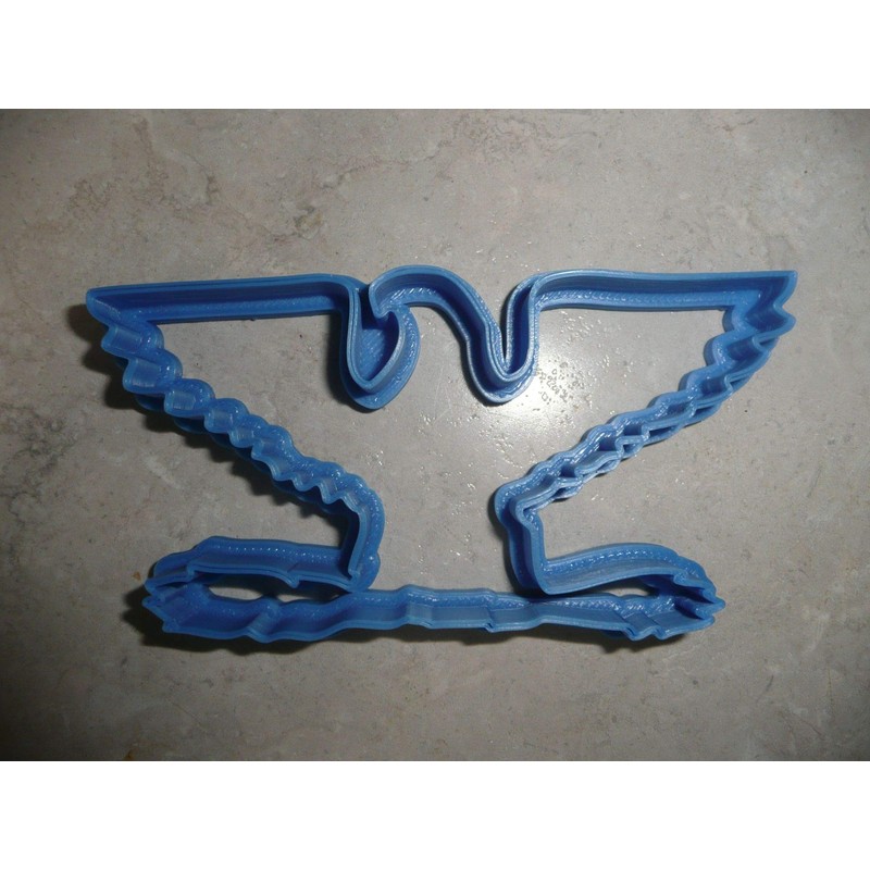 FULL BIRD COLONEL OUTLINE MILITARY RANK EAGLE COOKIE CUTTER MADE