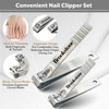 Brookstone Nail Clippers for Men and Women - Premium Stainless