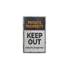 Private Property - HandMade Rustic Wood Sign - 16.5" x