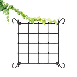 Elastic Plant Net Elastic Trellis Net Elastic Mesh Plant Net Grow Net Generic Scrog Net Elastic Net Trellis with 4 Hooks for Balcony, Gardening in Grow Tents (40 x 40)