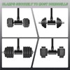 Kipika Dumbbell Converter, Adjustable EZ Curling Bar Adapter, Convert Dumbbells