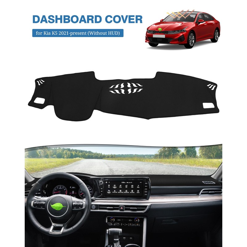 FIILINES Dash Cover for Kia K5 2021-2024 (Without HUD) Dashboard