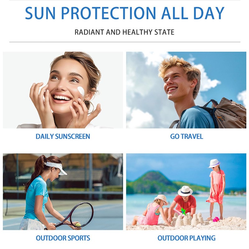 Madagascar Centella Sunscreen, Fit Sun Serum-Cica Wather, Lightweight Spf 50+