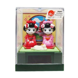 santa cat and twin maiko