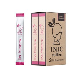 INIC coffee Beans Aroma Mandelin Sticks, 30 Sticks (Single Origin Coffee), Strong and Rich Mandheling, Best Powder Coffee, Taste of World Barista Champions