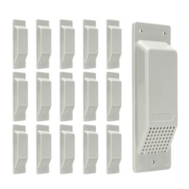 YINSHCO Shipping Container Air Vent Kit, Heavy Duty Shipping Container Accessories, Cross Flow Ventilation Set Reduce Heat Humidity Condensation Add Air Flow for Truck, Van, Cargo (Gray 16Pack)