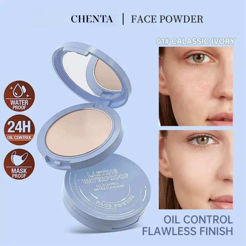 Polvo Compacto Mate Chenta Colorstay 50g 24h Fijador