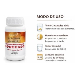 Calcio De Coral + Vitamina A C E Complejo B Pack 3 Botes