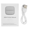 Inkless Pocket Printer Mini Portable Inkless Bluetooth Thermal Pocket Printer