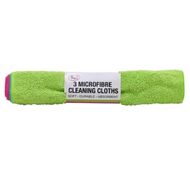 Tidyz Microfibre Cleaning Cloths- Soft Durable & Absorbent- 3 Pack