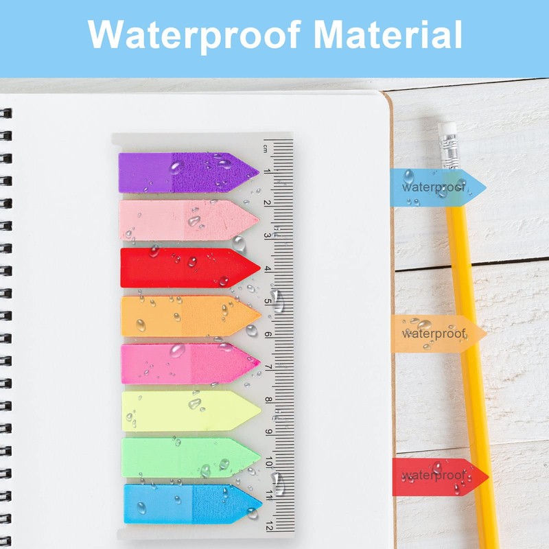 SZXMDKH 1120 PCS Page Markers, Sticky Tabs, Book Tabs, Rectangle